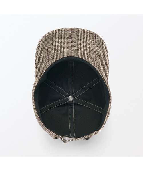 無印良品（ムジルシリョウヒン）の「起毛フランネル　キャップ（キャップ・レディース・ブルー系1/キャメル/ベージュ系1/グレー系その他3/ブラック/ブラウン系2・55-59cm）」の21枚目の写真