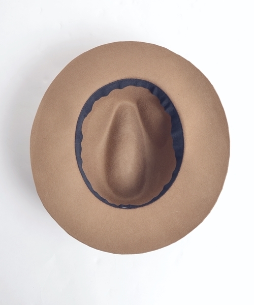 Khaju（カージュ）の「Khaju:フェルトハット②□（ハット・レディース・チャコールグレー/キャメル/ブラック・ONE SIZE）」の11枚目の写真