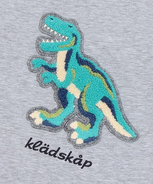 kladskap（クレードスコープ）の「サガラ恐竜長袖Ｔシャツ（Tシャツ/カットソー・キッズ・トップグレー/レッド・100cm/90cm/120cm/130cm/110cm）」の14枚目の写真