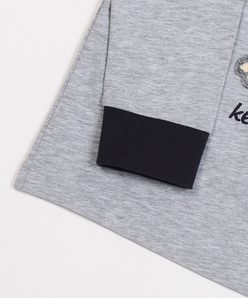 kladskap（クレードスコープ）の「サガラ恐竜長袖Ｔシャツ（Tシャツ/カットソー・キッズ・トップグレー/レッド・100cm/90cm/120cm/130cm/110cm）」の16枚目の写真