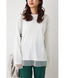 RODEO CROWNS WIDE BOWL | L/S メッシュトップスセット(Tシャツ/カットソー)