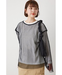 RODEO CROWNS WIDE BOWL | L/S メッシュトップスセット(Tシャツ/カットソー)