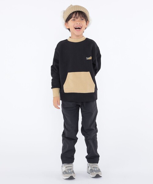 SHIPS（シップス）の「SHIPS KIDS:フェイクファー フラップ ワッチ（ニットキャップ/ビーニー・キッズ・ベージュ/サックスブルー/ライトグレー/ネイビー/ミント・ONE SIZE）」の7枚目の写真