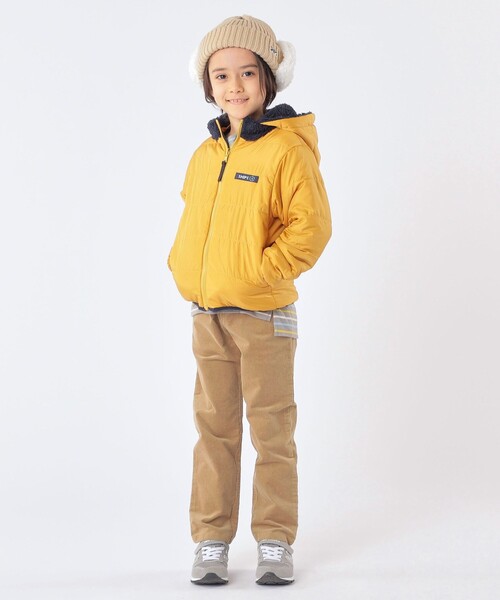 SHIPS（シップス）の「SHIPS KIDS:フェイクファー フラップ ワッチ（ニットキャップ/ビーニー・キッズ・ベージュ/サックスブルー/ライトグレー/ネイビー/ミント・ONE SIZE）」の13枚目の写真