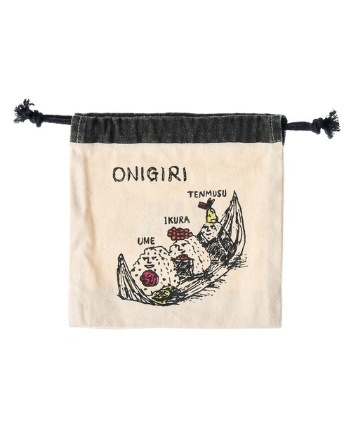 GLOBAL FORME CONCRETE（グローバルフォルムコンクリート）の「【AND PACKABLE】KINCHAKU POUCH　巾着ポーチ（ポーチ・レディース・ベージュ/グリーン/イエロー系その他/レッド/ベージュ系その他/ナチュラル/ターコイズブルー/ブルー/イエロー/ライトグリーン/ブラック/ホワイト×レッド/ブラウン系その他/モカ/モスグリーン/ネイビー/レッド系その他/インディゴブルー/その他1/その他2/マスタード/ホワイト系その他/ホワイト×イエロー/ダークネイビー/ブルー系その他/ライトブルー/レッド系その他2/イエロー系その他2/ターメリック/グレイッシュブルー/ホワイト系その他2/イエロー系その他3/レッド系その他3/ブラック系その他/グリーン系その他/ホワイト×ブラック・FREE）」の4枚目の写真