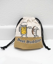 GLOBAL FORME CONCRETE（グローバルフォルムコンクリート）の「【AND PACKABLE】KINCHAKU POUCH　巾着ポーチ（ポーチ）」