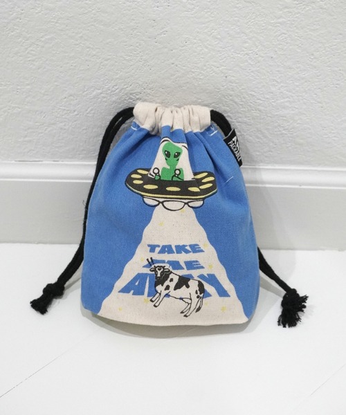 AND PACKABLE】KINCHAKU POUCH 巾着ポーチ（ポーチ）｜GLOBAL FORME