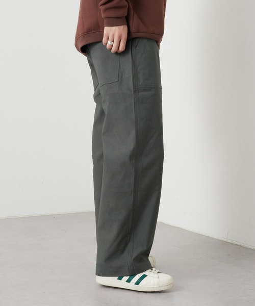 CIAOPANIC TYPY(チャオパニックティピー)の「ストレッチワイドベイカーパンツ(その他パンツ・メンズ・チャコールグレー/カーキ・MEDIUM/LARGE)」の6枚目の写真