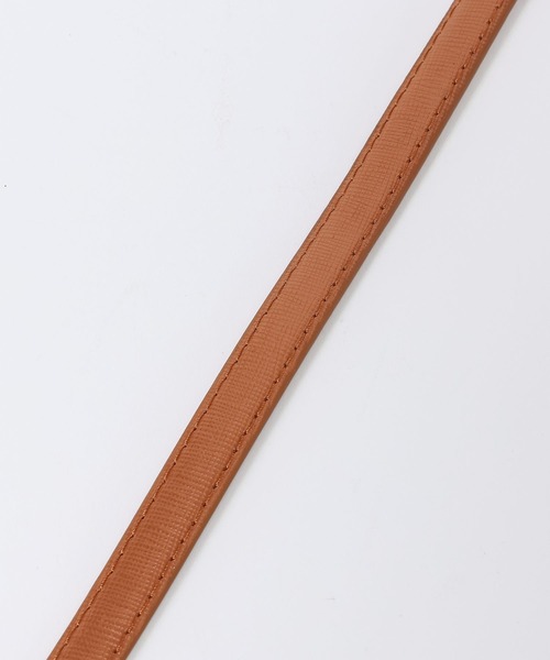 Andemiu(アンデミュウ)の「ヒッカケバックルホソベルト982866(ベルト・レディース・アイボリー/ブラウン/ブラック・FREE)」の13枚目の写真