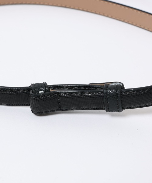 Andemiu(アンデミュウ)の「ヒッカケバックルホソベルト982866(ベルト・レディース・アイボリー/ブラウン/ブラック・FREE)」の9枚目の写真