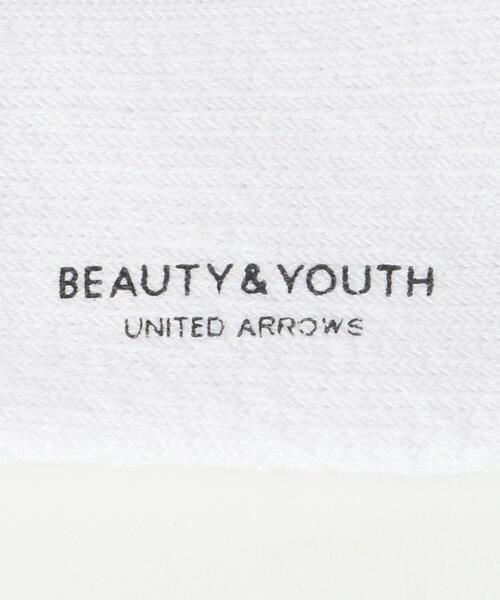 BEAUTY&YOUTH UNITED ARROWS(ビューティーアンドユースユナイテッドアローズ)の「ルーズ パイル クルー ソックス(ソックス/靴下・メンズ・ホワイト/ライトグレー/ブラック/ライム/コバルトブルー・FREE)」の9枚目の写真
