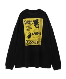 Candy Stripper | MORE FUNNY CND L/S Tシャツ(Tシャツ/カットソー)
