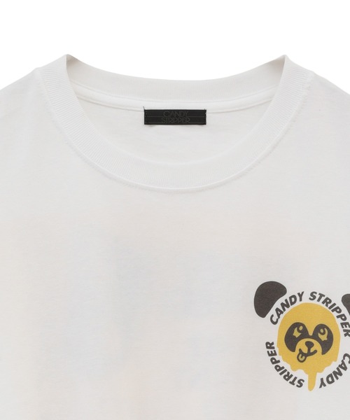 Candy Stripper（キャンディストリッパー）の「MORE FUNNY CND L/S Tシャツ（Tシャツ/カットソー・レディース・ブラック/オフホワイト・2）」の5枚目の写真