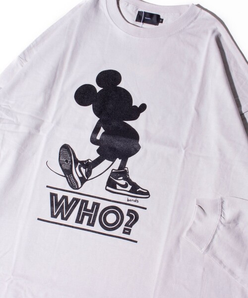 bend(s)（ベンズ）の「【BENDS/ベンズ】オマージュプリントロンT リラックスフィット（Tシャツ/カットソー・メンズ・ホワイト/ライトグレー/ホワイト系その他2/ブラック系その他2/ホワイト系その他3/ライトパープル/ホワイト系その他4/ブラック・M/L）」の7枚目の写真