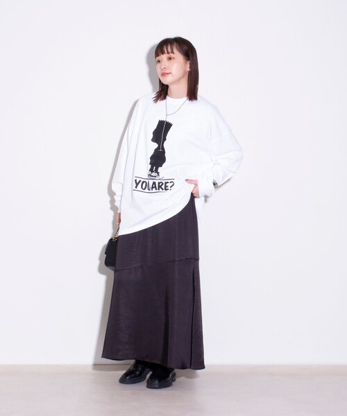 bend(s)（ベンズ）の「【BENDS/ベンズ】オマージュプリントロンT リラックスフィット（Tシャツ/カットソー・メンズ・ホワイト/ライトグレー/ホワイト系その他2/ブラック系その他2/ホワイト系その他3/ライトパープル/ホワイト系その他4/ブラック・M/L）」の11枚目の写真