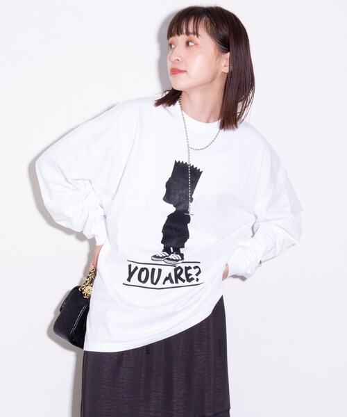 bend(s)（ベンズ）の「【BENDS/ベンズ】オマージュプリントロンT リラックスフィット（Tシャツ/カットソー・メンズ・ホワイト/ライトグレー/ホワイト系その他2/ブラック系その他2/ホワイト系その他3/ライトパープル/ホワイト系その他4/ブラック・M/L）」の14枚目の写真