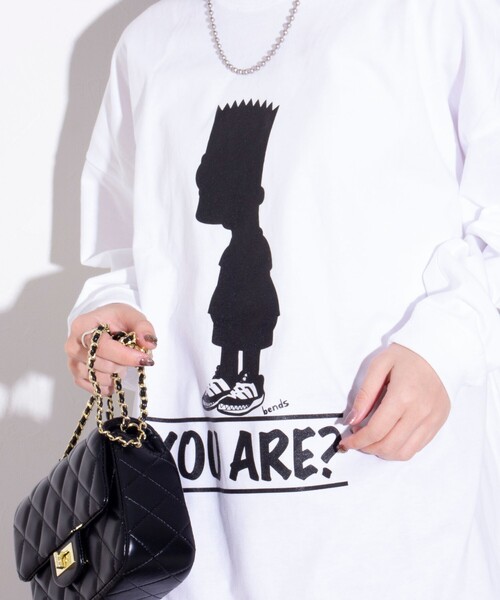 bend(s)（ベンズ）の「【BENDS/ベンズ】オマージュプリントロンT リラックスフィット（Tシャツ/カットソー・メンズ・ホワイト/ライトグレー/ホワイト系その他2/ブラック系その他2/ホワイト系その他3/ライトパープル/ホワイト系その他4/ブラック・M/L）」の16枚目の写真