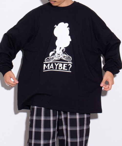 bend(s)（ベンズ）の「【BENDS/ベンズ】オマージュプリントロンT リラックスフィット（Tシャツ/カットソー・メンズ・ホワイト/ライトグレー/ホワイト系その他2/ブラック系その他2/ホワイト系その他3/ライトパープル/ホワイト系その他4/ブラック・M/L）」の20枚目の写真