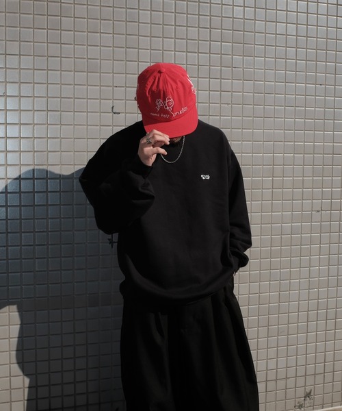 PENNEYS(ぺニーズ)の「【PENNEY'S ぺニーズ】THE FOX CREW SWEAT(スウェット・メンズ・ネイビー/サンドベージュ/ワイン/レッド/ホワイト/ブラック/チャコールグレー/アッシュグレー/ダークグリーン・X-LARGE/LARGE/MEDIUM/SMALL)」の21枚目の写真