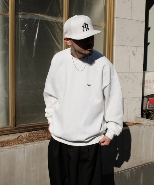 PENNEYS(ぺニーズ)の「【PENNEY'S ぺニーズ】THE FOX CREW SWEAT(スウェット・メンズ・ネイビー/サンドベージュ/ワイン/レッド/ホワイト/ブラック/チャコールグレー/アッシュグレー/ダークグリーン・X-LARGE/LARGE/MEDIUM/SMALL)」の16枚目の写真