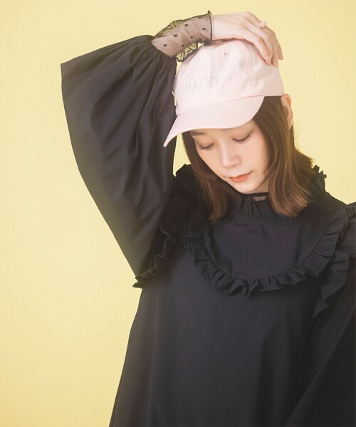 CAROLINA GLASER(カロリナ グレイサー)の「YURI × DACOMECCA × CAROLINA GLASER / CAP(キャップ・レディース・ピンク・ONE SIZE)」の15枚目の写真