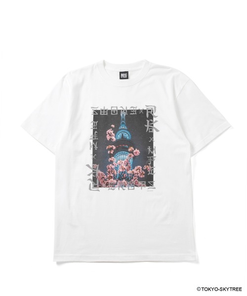 MFC STORE(エムエフシーストア)の「RK × MFC STORE TOKYO SKYTREE/ SAKURA S/S TEE(Tシャツ/カットソー・メンズ・ブラック/ホワイト・XXL/XL/L/M/S)」の7枚目の写真