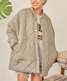 anap mimpi | 中綿ダイヤキティングコート(ブルゾン)