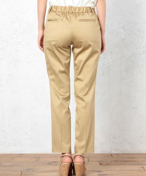 green label relaxing(グリーンレーベルリラクシング)の「GO C/TEN/PUキシリクール B/ゴム パンツ◆(その他パンツ・レディース・ベージュ/ネイビー・40/38/36)」の10枚目の写真