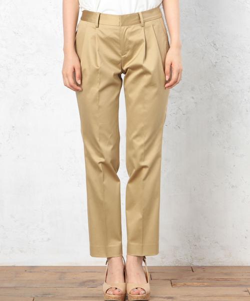 green label relaxing(グリーンレーベルリラクシング)の「GO C/TEN/PUキシリクール B/ゴム パンツ◆(その他パンツ・レディース・ベージュ/ネイビー・40/38/36)」の11枚目の写真