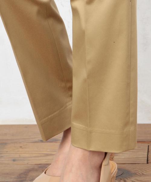 green label relaxing(グリーンレーベルリラクシング)の「GO C/TEN/PUキシリクール B/ゴム パンツ◆(その他パンツ・レディース・ベージュ/ネイビー・40/38/36)」の7枚目の写真