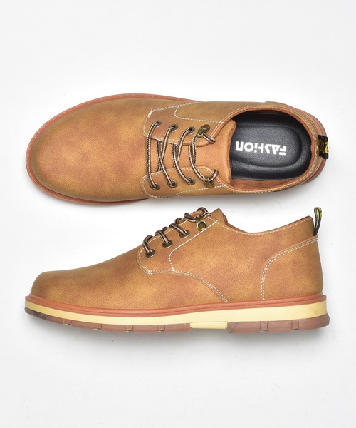 SVEC（シュベック）の「ワークシューズ / レースアップ オックスフォードシューズ（その他シューズ・メンズ・ネイビー/ダークブラウン/ブラック/ブラック系その他/ブラウン・45/44/40/41/43/42/39）」の19枚目の写真