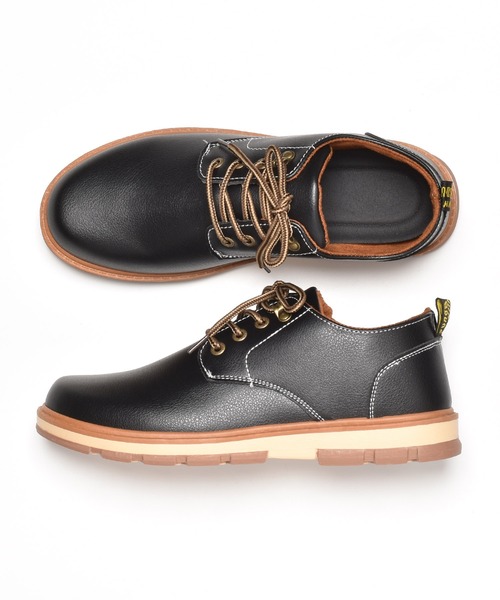 SVEC（シュベック）の「ワークシューズ / レースアップ オックスフォードシューズ（その他シューズ・メンズ・ネイビー/ダークブラウン/ブラック/ブラック系その他/ブラウン・45/44/40/41/43/42/39）」の14枚目の写真