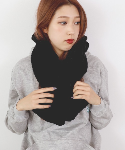 milsa（ミルサ）の「milsa/ミルサ M ボアフード（マフラー）」 - WEAR