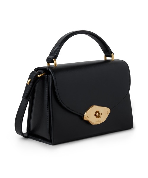 Mulberry(マルベリー)の「スモール ラナ トップハンドル / Small LANA Top Handle(ハンドバッグ・レディース・ブラック・FREE)」の3枚目の写真