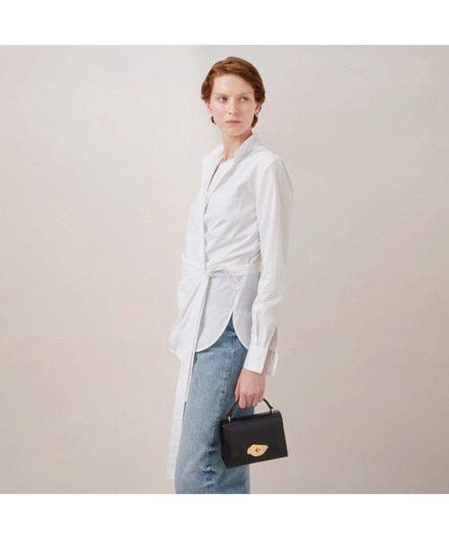 Mulberry レディース スモール ラナ トップハンドル Mulberry | スモール ラナ トップハンドル | エッグシェル