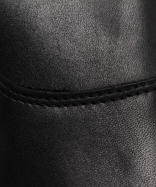 ROSE BUD（ローズバッド）の「(KAREN LIPPS)レザーヒールブーティー（ブーティ・レディース・ブラック/ボルドー/ワイン・35/37/36/38/39）」の10枚目の写真