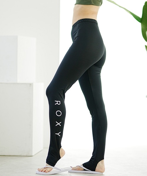 ROXY(ロキシー)の「【トレンカ】ROXY/ロキシー 水陸両用/UVケア/ワンポイントロゴ RLY245043(水着・レディース・ブラック系その他/ブラック系その他3/ブラック/ブラック系その他2/ブラック系その他4・S/M/L)」の1枚目の写真