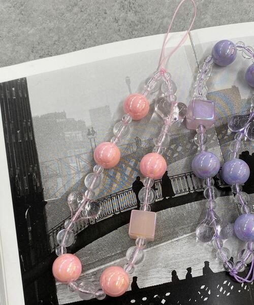 WEGO（ウィゴー）の「WEGO/ビーズストラップキーホルダー（キーホルダー・レディース・その他3/その他6/その他2/その他4/その他1/その他5・FREE）」の2枚目の写真