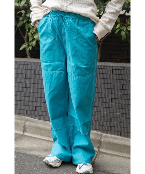 SMITH'S(スミス)の「【 SMITH’S / スミス 】 カーゴパンツ MNY 4175-5035(カーゴパンツ・レディース・オフホワイト/ターコイズブルー/グレイッシュベージュ/ピンク・M)」の3枚目の写真