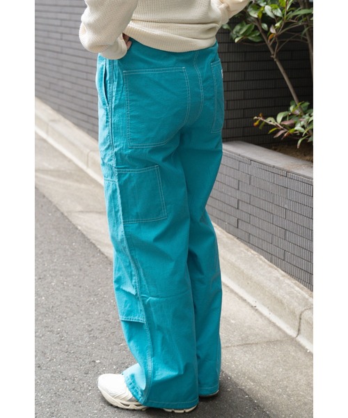 SMITH'S(スミス)の「【 SMITH’S / スミス 】 カーゴパンツ MNY 4175-5035(カーゴパンツ・レディース・オフホワイト/ターコイズブルー/グレイッシュベージュ/ピンク・M)」の14枚目の写真