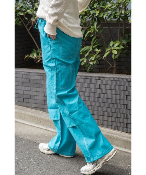 SMITH'S(スミス)の「【 SMITH’S / スミス 】 カーゴパンツ MNY 4175-5035(カーゴパンツ・レディース・オフホワイト/ターコイズブルー/グレイッシュベージュ/ピンク・M)」の13枚目の写真