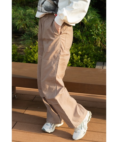 SMITH'S(スミス)の「【 SMITH’S / スミス 】 カーゴパンツ MNY 4175-5035(カーゴパンツ・レディース・オフホワイト/ターコイズブルー/グレイッシュベージュ/ピンク・M)」の7枚目の写真