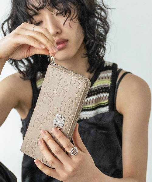 GYDA(ジェイダ) / ラウンドファスナー長財布 GY-W211 EMBOSS
