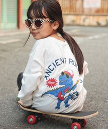 DRC branshes（ディーアールシーブランシェス）の「【WEB限定/DRC/お肌に嬉しい綿100％】アソートグラフィック長袖Tシャツ（Tシャツ/カットソー・キッズ）」