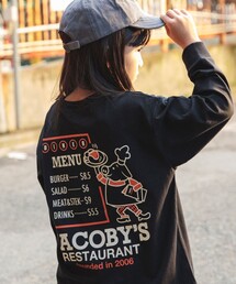 【WEB限定/DRC/お肌に嬉しい綿100％】アソートグラフィック長袖Tシャツ