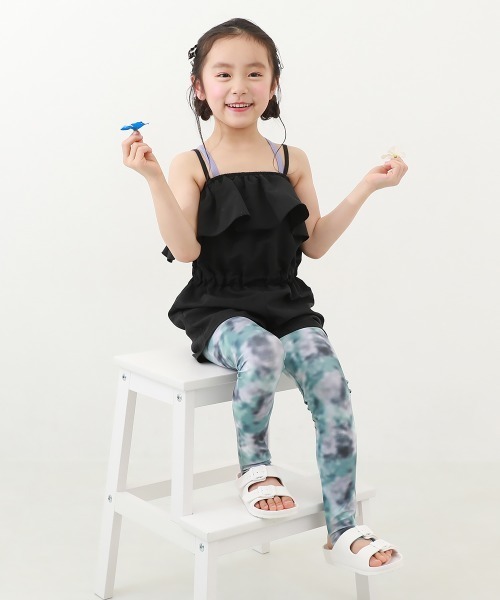 devirock（デビロック）の「UVカット 選べるデザイン ラッシュレギンス/トレンカ（ラッシュガード・キッズ・グリーン系その他2/グリーン系その他/グレー系その他2/ブラック/ブラック系その他/グレー系その他/ネイビー/ネイビー系・160cm/150cm/130cm/120cm/110cm/100cm/140cm）」の13枚目の写真