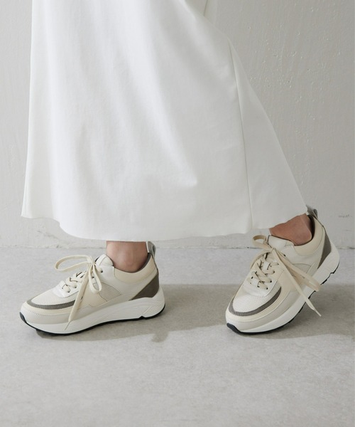 GALLARDAGALANTE（ガリャルダガランテ）の「【2.718】ダッドスニーカー（スニーカー・レディース・ベージュ/グレー・38/36/37）」の13枚目の写真