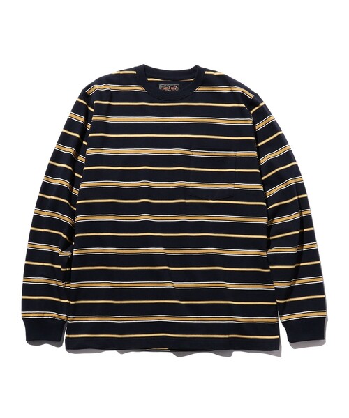 【セール】マルチストライプ ポケット Tシャツ(Tシャツ/カットソー)|BEAMS PLUS(ビームスプラス) 【セール】マルチストライプ ポケット Tシャツ(Tシャツ/カットソー)|BEAMS PLUS(ビームスプラス)