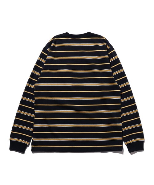 【セール】マルチストライプ ポケット Tシャツ(Tシャツ/カットソー)|BEAMS PLUS(ビームスプラス) 【セール】マルチストライプ ポケット Tシャツ(Tシャツ/カットソー)|BEAMS PLUS(ビームスプラス)