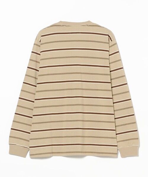 【セール】マルチストライプ ポケット Tシャツ(Tシャツ/カットソー)|BEAMS PLUS(ビームスプラス) 【セール】マルチストライプ ポケット Tシャツ(Tシャツ/カットソー)|BEAMS PLUS(ビームスプラス)